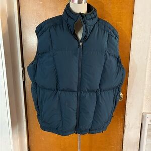 REI Down coat Vest.  Green.  Xxl